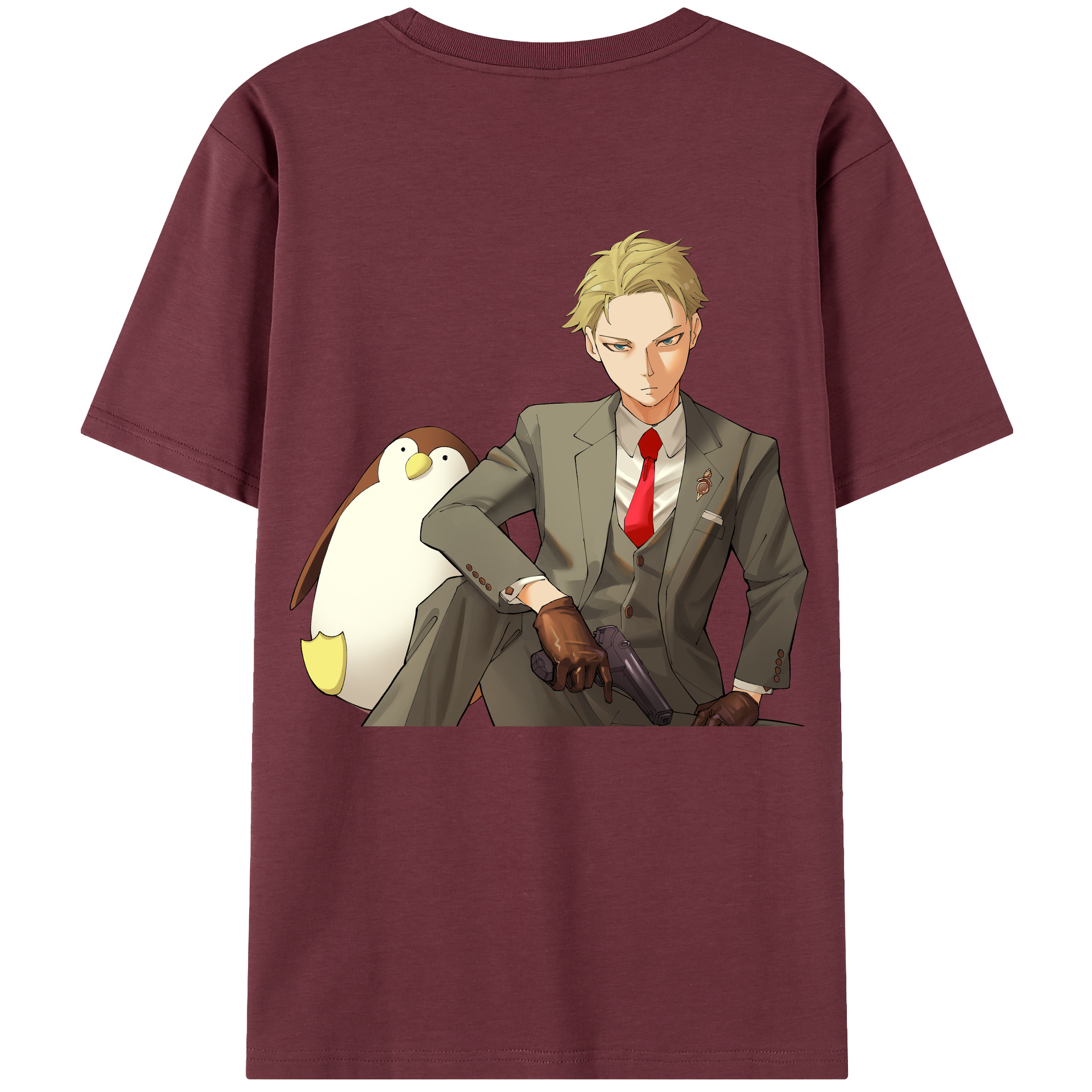 （画像用） SPY×FAMILY间谍家家酒 綿100％半袖Tシャツ（背面プリント）